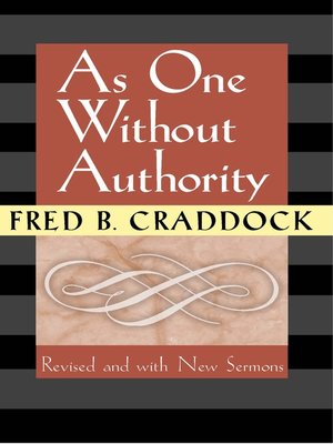 cover image of As One Without Authority